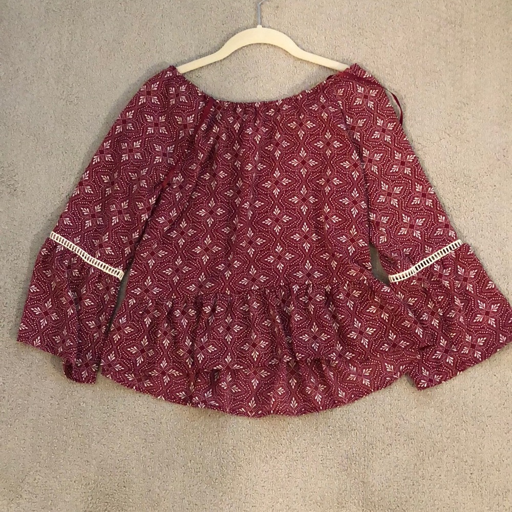Off the shoulder top